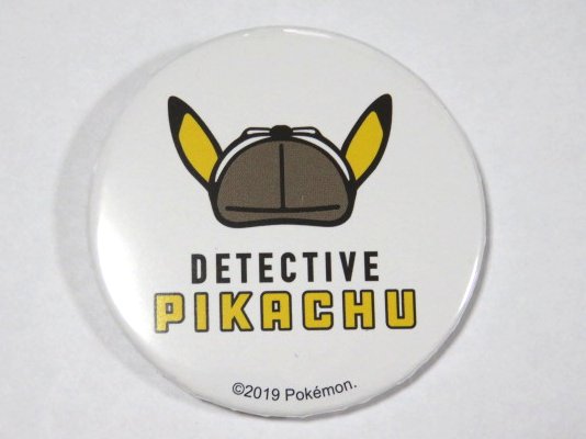 ポケモン ピカチュー探偵 缶バッジ