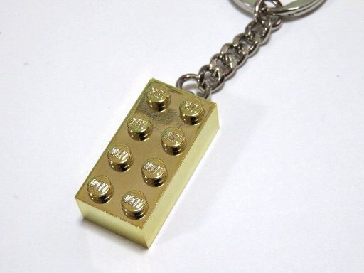 LEGO ゴールドブロック キーリング LEGO ゴールドブロック キーリング