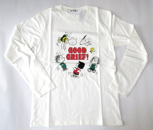 スヌーピー　GOOD　GRIEF　長袖Tシャツ　S