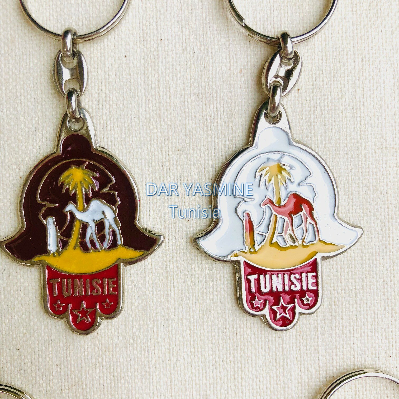 Rakuten - ファティマ160 Fatima　サハラ砂漠とラクダ　ファティマの手のキーホルダー