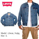 リーバイス Gジャン メンズ LEVIS デニム ジャケット 大きいサイズ トラッカー ジャケット ヴィンテージデニムウォッシュ　B系 ストリート系 ヒップホップ ダンス 衣装 ブランド ファッション AMAZING アメージング デニムジャケット