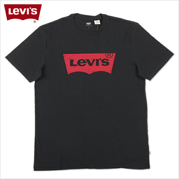 リーバイス ロゴ Tシャツ 半袖 メンズ レディース 大きいサイズ LEVI'S LEVIS 【ブラック 黒】 B系 ストリート系 ヒップホップ ダンス 衣装 ブランド ファッション AMAZING アメージング