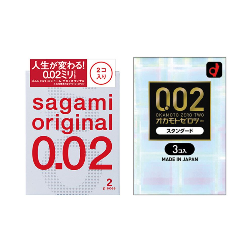 サガミオリジナル0.02 2個入 オカモトゼロツースタンダード 3個入 ハニードロップス 20ml 1個 薄型 コンドーム 避妊具 スキン ゴム MB-C