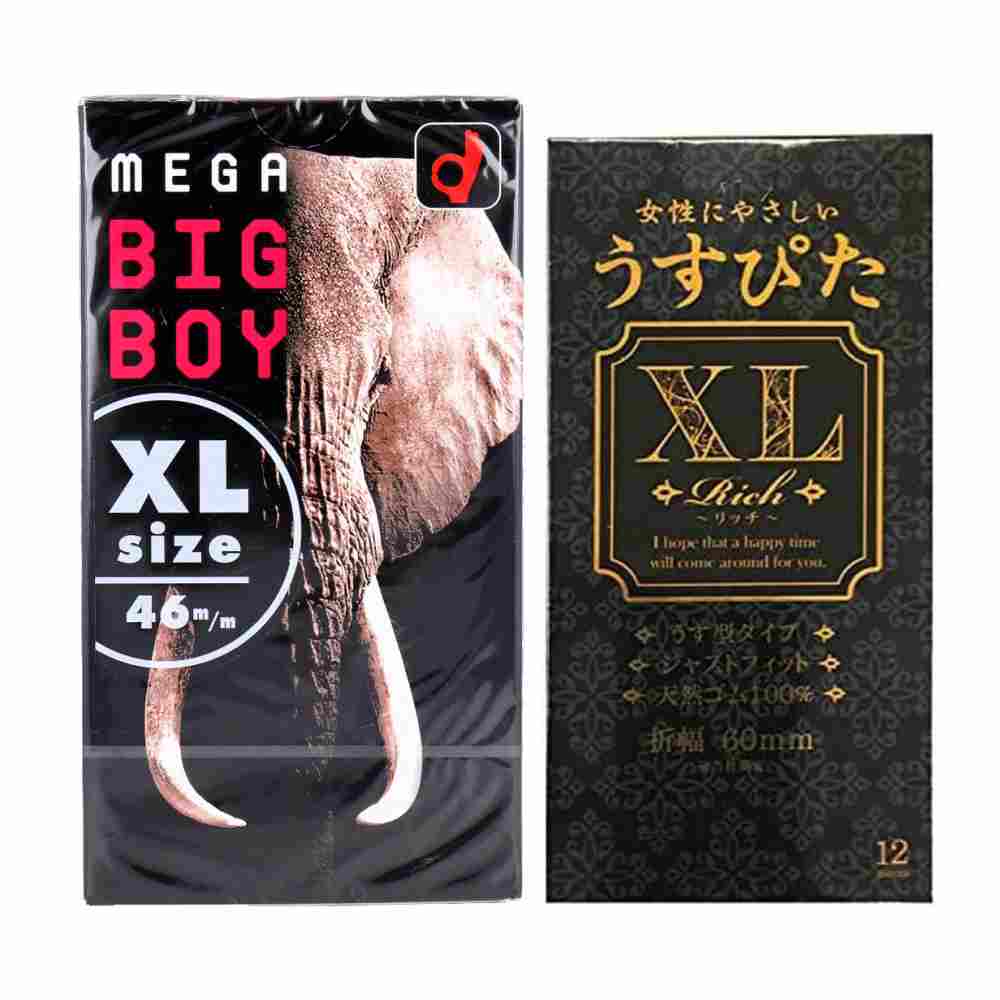 お買い得 big 大きめ オカモト メガビッグボーイ XLサイズ 12個入 ジャパンメディカル うすぴたXL リッチ 12個入 ハニードロップス 20ml 1個付き PK-A