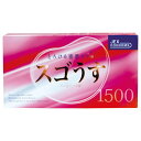 コンドーム ジェクス スゴうす1500 12個入 コンドーム 避妊具 スキン ゴム MB-C