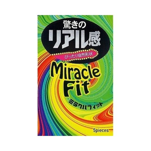 sagami サガミ ミラクルフィット 5個入 コンドーム 避妊具 スキン ゴム MB-C