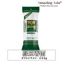 名称 緑豆春雨 原材料名 緑豆、水、塩 内容量 200g 保存方法 直射日光を避け、開封後はお早めにご使用ください。 原産国 タイDOUBLE DRAGONブランドの春雨です。 水に10分ほど浸け、沸騰したお湯で茹でるとツルツルした食感になります。 タイ料理ではヤムウンセン、余ったらトムヤムクンに春雨を入れてもOK！