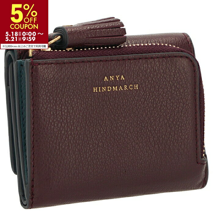 乐天商城 - アニヤ ハインドマーチ ANYA HINDMARCH 財布 三つ折り PEEPING EYES ミニ財布 トリフォールドウォレット 三つ折り財布 2026年春夏新作 204866【2026SS