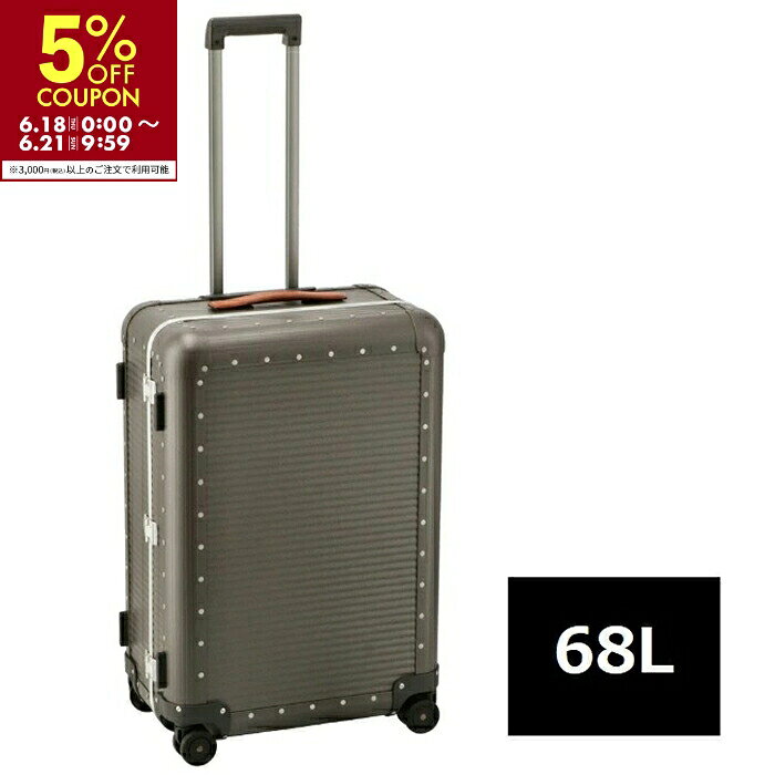 乐天商城 - エフピーエム FPM メンズ キャリーバッグ 68L BANK SPINNER 68 B068-15 スーツケース A15068 0001 801