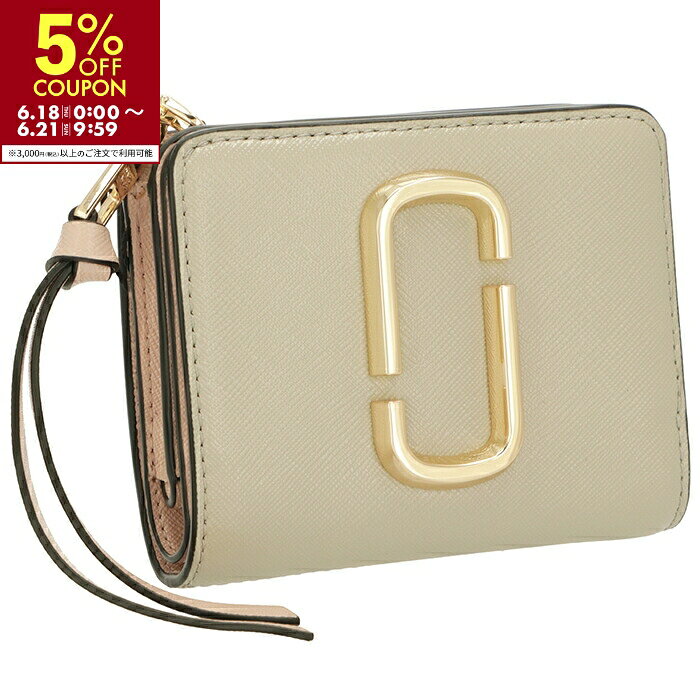 マークジェイコブス MARC JACOBS 財布 二つ折り ザ スナップショット ミニ コンパクト ウォレット 二つ折り財布 2026年春夏新作 M0014282 0043