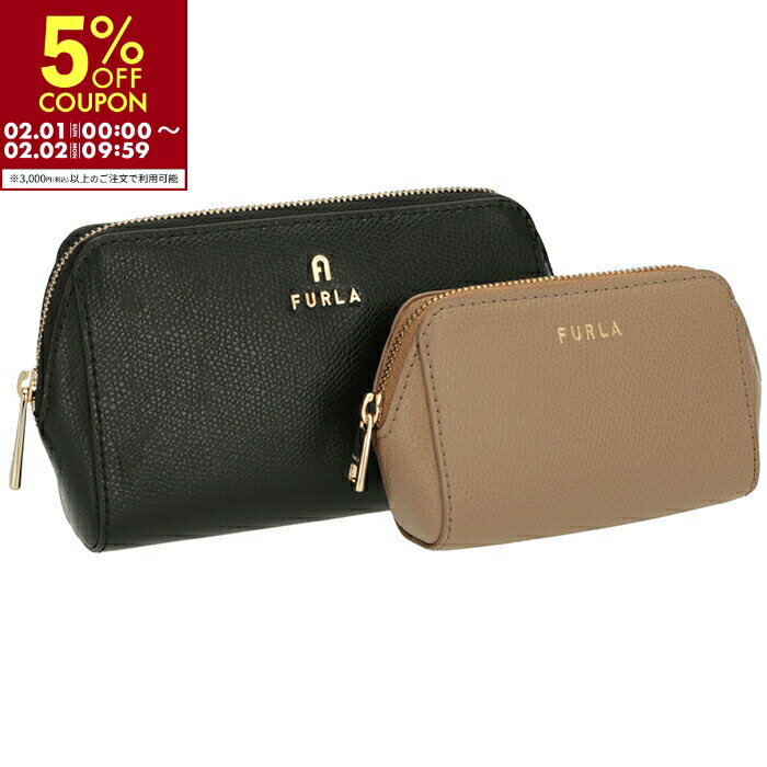 フルラ FURLA ポーチ CAMELIA M 2サイズセット コスメティックケース ミニ メイクポーチ 2026年春夏新作 WE00453 ARE000【2026SS】
