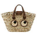 アニヤ ハインドマーチ ANYA HINDMARCH バスケット スモール PAPER EYES か ...