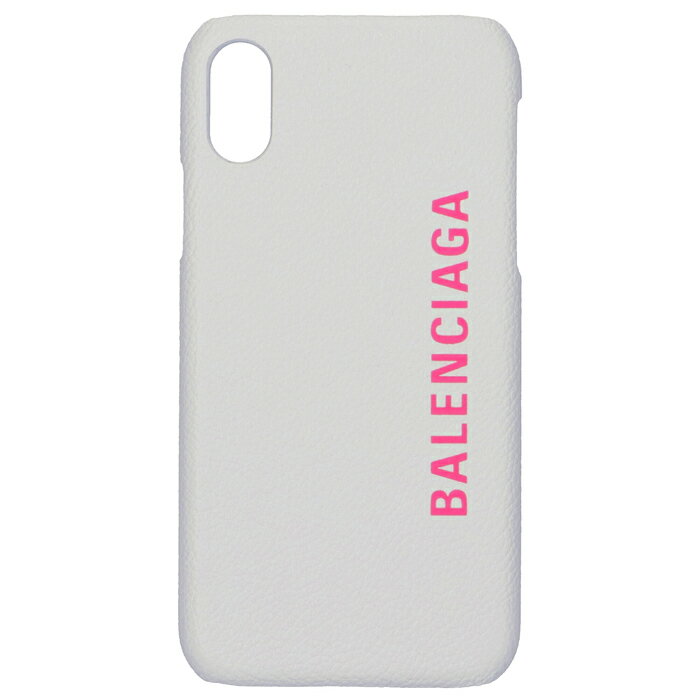 バレンシアガ BALENCIAGA iPhone X/XS ケース スマホケース アイフォンX/XSケース アイフォンケース ホワイト系 585828 1IZD0 9060