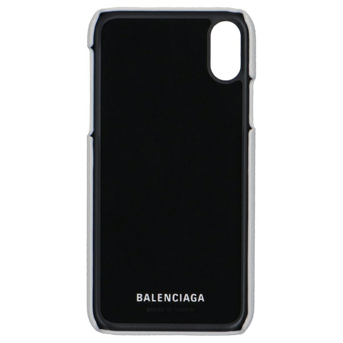 バレンシアガ BALENCIAGA iPhone X/XS ケース スマホケース アイフォンX/XSケース アイフォンケース ホワイト系 585828 1IZD0 9060