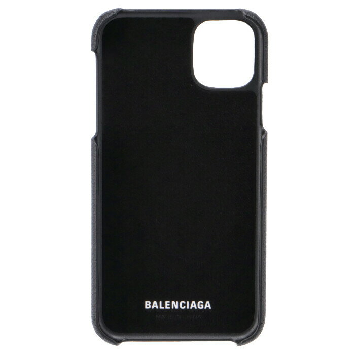 バレンシアガ BALENCIAGA 2020年秋冬新作 iphone11 ケース スマホケース アイフォン11ケース アイフォンケース ブラック 618389 1IZD0 1065