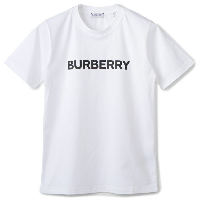 バーバリー BURBERRY Tシャツ ロゴ コットンシャツ ショートスリーブ 半袖シャツ ホワイト 2024年春夏新作 8080325【2024SS】【PU_CA】