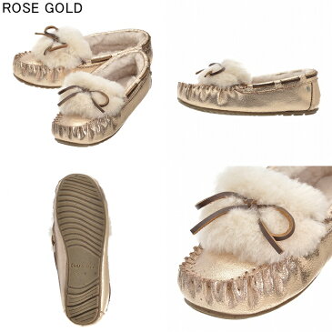 エミュ EMU 2018年秋冬新作 エミュー モカシン AMITY CUFF CRACKLED アミティ レディース ムートン シューズ 靴 W11853