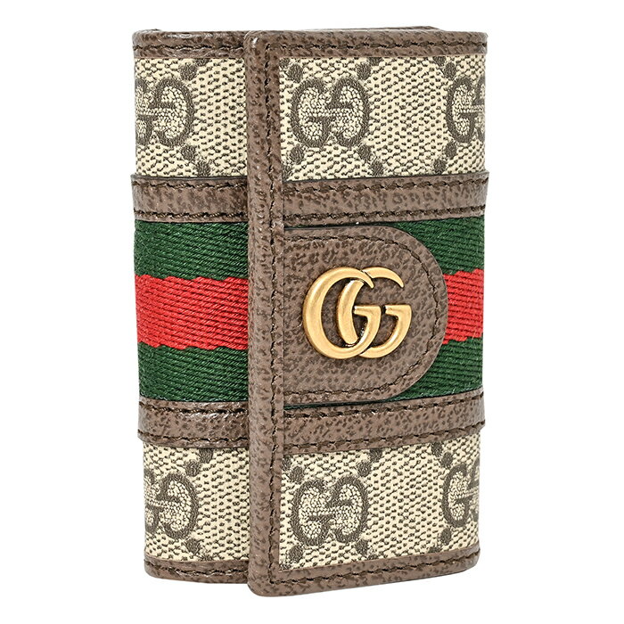 【アウトレット】グッチ GUCCI キーケース 三つ折り オフィディア フック式 6連 キーホルダー GGスプリームキャンバス 603732 96IWT 8745