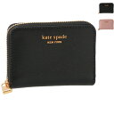 ケイトスペード KATE SPADE カードケース ラウンドジップ MORGAN モーガン 小銭入れ コインケース ミニ財布 コンパクトウォレット 2024年春夏新作 K8920 0060 【2024SS】