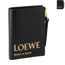 ロエベ LOEWE 財布 二つ折り エンボス ロエベ コンパクトウォレット スリム L字ファスナー 小銭入れ 二つ折り財布 2024年春夏新作 CLE0P30X01 0088【2024SS】