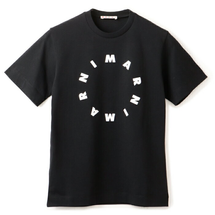 楽天アメイジングサーカスマルニ MARNI 【大人もOK】キッズ Tシャツ サークルロゴ 半袖 クルーネック ショートスリーブシャツ 2024年春夏新作 M01069 M00L9 0M900【2024SS】