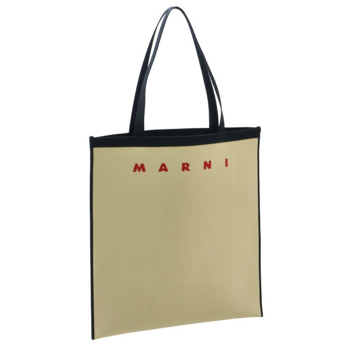 マルニ MARNI トートバッグ ジャカードバッグ ベージュ系 SHMP0072A0 P4547 ZO101のサムネイル