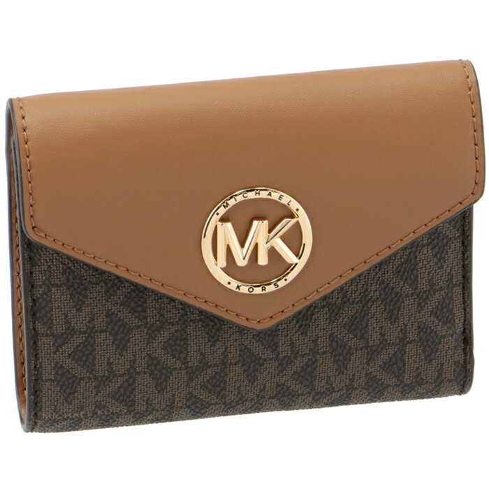 マイケル マイケル コース MICHAEL MICHAEL KORS 財布 三つ折り ミディアム GREENWICH エンベロープ トライフォールド ウォレット 32S1GNME6B 0005のサムネイル