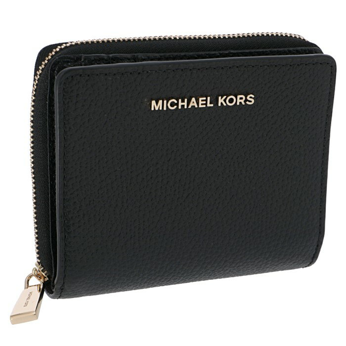 マイケル マイケル コース MICHAEL MICHAEL KORS 財布 二つ折り スモールウォレット ブラック 34F9GJ6Z8L 0020 001のサムネイル