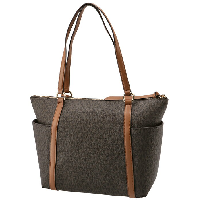 マイケル マイケル コース MICHAEL MICHAEL KORS トートバッグ NOMAD ミディアム コンバーチブル グラブトート MKロゴ ブラウン系 ブラウン/アコーン 30T0GNXT2B 0005 252【2206RSS】