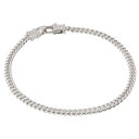 トムウッド TOMWOOD ブレスレット CURB BRACELET M 喜平チェーン ユニセックス チェーンブレスレット シルバー925 B13029CBM01 S925 0001