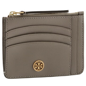 トリーバーチ TORY BURCH カードホルダー＆コインケース ロビンソン ROBINSON ミニ財布 フラグメントケース グレー系 84071 0014 082【2206RSS】