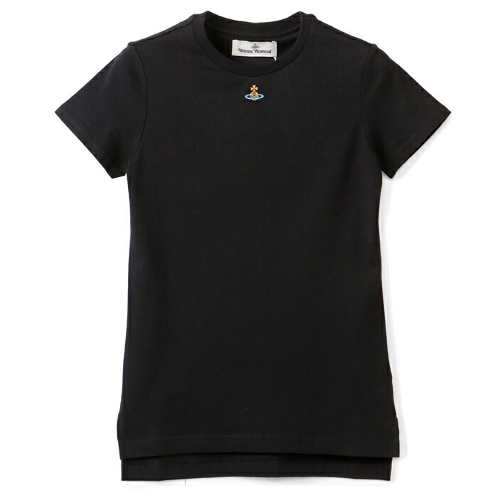 ヴィヴィアン ウエストウッド VIVIENNE WESTWOOD Tシャツ ORB PERU' ラウンドネック オーブロゴ ワンポイント 半袖シャツ 2024年春夏新作 3G010017 J001M N401【2024SS】