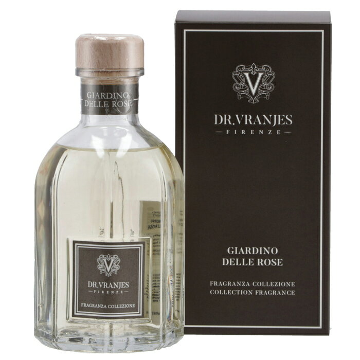 ドットール・ヴラニエス DR.VRANJES 500ml ジャルディーノ デッレ ローゼ(GIARDINO DELLE ROSE) リードディフューザ…