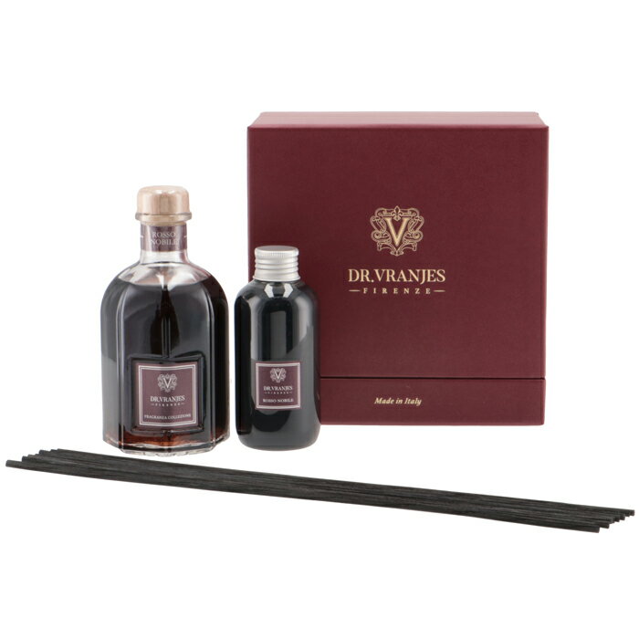 ドットール ヴラニエス DR.VRANJES 250ml リフィル150ml ギフトセット ロッソノービレ(ROSSO NOBILE) リードディフューザー ルームフレグランス