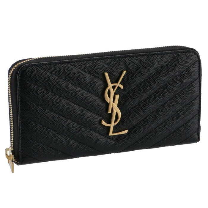 サンローラン 長財布 レディース サンローラン パリ SAINT LAURENT PARIS 財布 MONOGRAMME SAINT LAURENT ラウンドファスナー長財布 358094 BOW01 1000