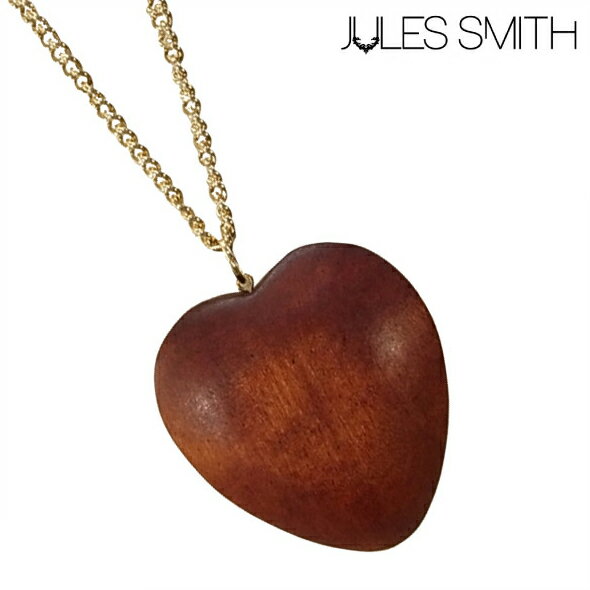 ジュール スミス ラージ ネイチャーズ ハート ネックレス イエローゴールド (JULES SMITH LARGE NATURES HEART NECKLACE ジュールスミス) 