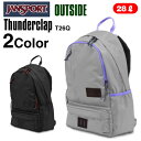 ジャンスポーツ サンダークラップ ラスト:グレーラビット (JANSPORT THUNDERCLAP リュックサック デイパック バックパック T26Q) 【閉店 売り切り】(4)