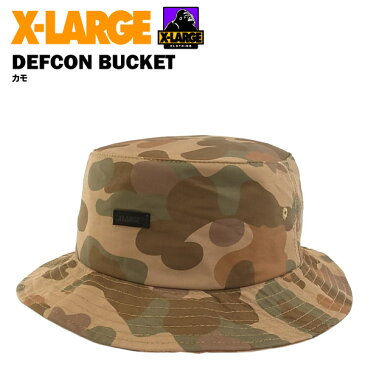 エクストララージ デフコン バケットハット カモ スケート スケーター グッズ (X-LARGE DEFCON BUCKET HAT) 【あす楽対応】【楽ギフ_包装】【あす楽_土曜営業】