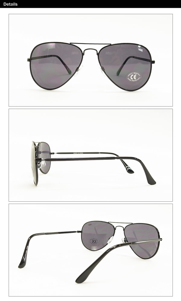 [絶版モデル・デットストック] バンズ アプリハンド シェーズ ブラック (VANS APPREHEND SHADES サングラス SUNGLASSES) [USA 直輸入モデル]