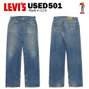 USED Levis 501 M[ W34~L36 (W79cm~L81cm) MADE IN USA [[oCX 00501] yCOAUSEDiz yX ؂z