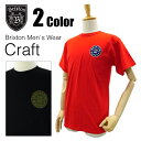 ブリクストン クラフト スタンダード フィット Tシャツ (Brixton CRAFT STANDARD FIT TEE) 