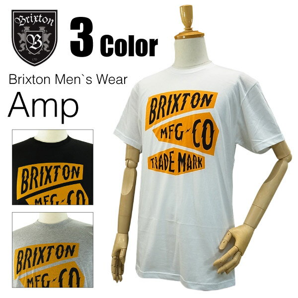 楽天Ambitiousブリクストン アンプ プレミアム フィット Tシャツ （Brixton AMP PREMIUM FIT TEE） 【閉店 売り切り】