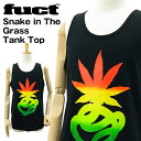  ファクト スネーク イン ザ グラス タンクトップ ブラック (Fuct SNAKE IN THE GRASS TANK TOP) 