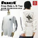  ファクト フリーライド ロンT ホワイト (Fuct FREE RIDE L/S Tee) 