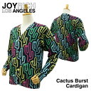 ジョイ リッチ カクタス バースト カーディガン ブラック (JOY RICH CACTUS BURST CARDIGAN 男性用 女性用 メンズ レディース ユニセックス ジョイリッチ) 