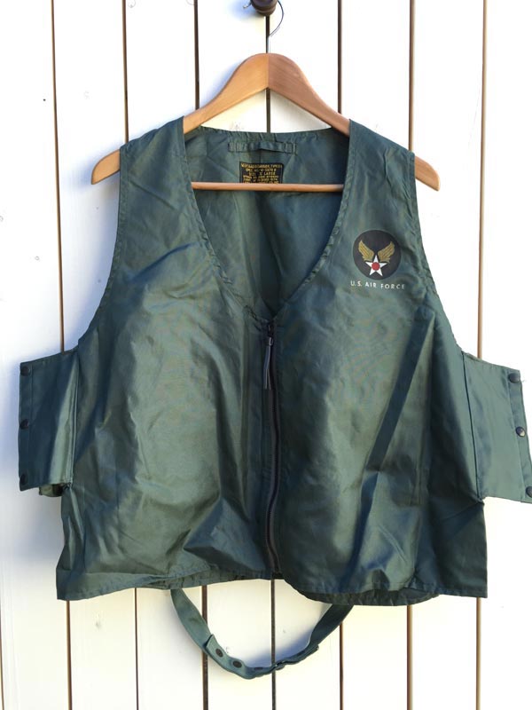 USAF E-1 ベスト 5876B AFマーク付 アメリカ直輸入 古着 サイズ:XL 【楽ギフ_包装】 【閉店 売り切り】