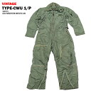 VINTAGE 60'S USAF フライトスーツ CWU 1/P サイズ ミディアムレギュラー (USAF FLIGHT-SUIT MILL-C-25786)  