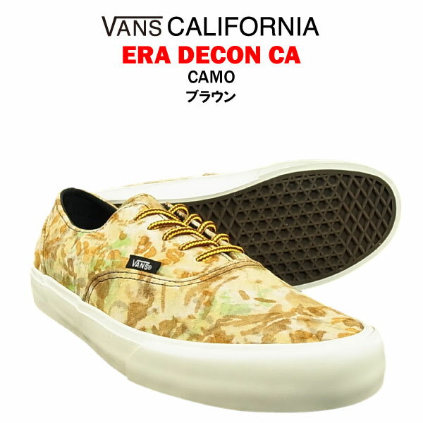 [2013NfbgXgbN] oY G fBRXgNg CA J XgFuE/27cm (VANS ERA DECON CA CAMO) yX ؂z