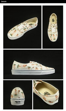 バンズ オーセンティック デジフラ クラシックホワイト/トゥルーホワイト (VANS AUTHENTIC DIGI HULA フラダンス ハワイアンダンス スニーカー シューズ)