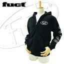  ファクト EST.LA ジップ アップ フリース パーカー ブラック (Fuct EST.LA ZIP UP FREECE) 